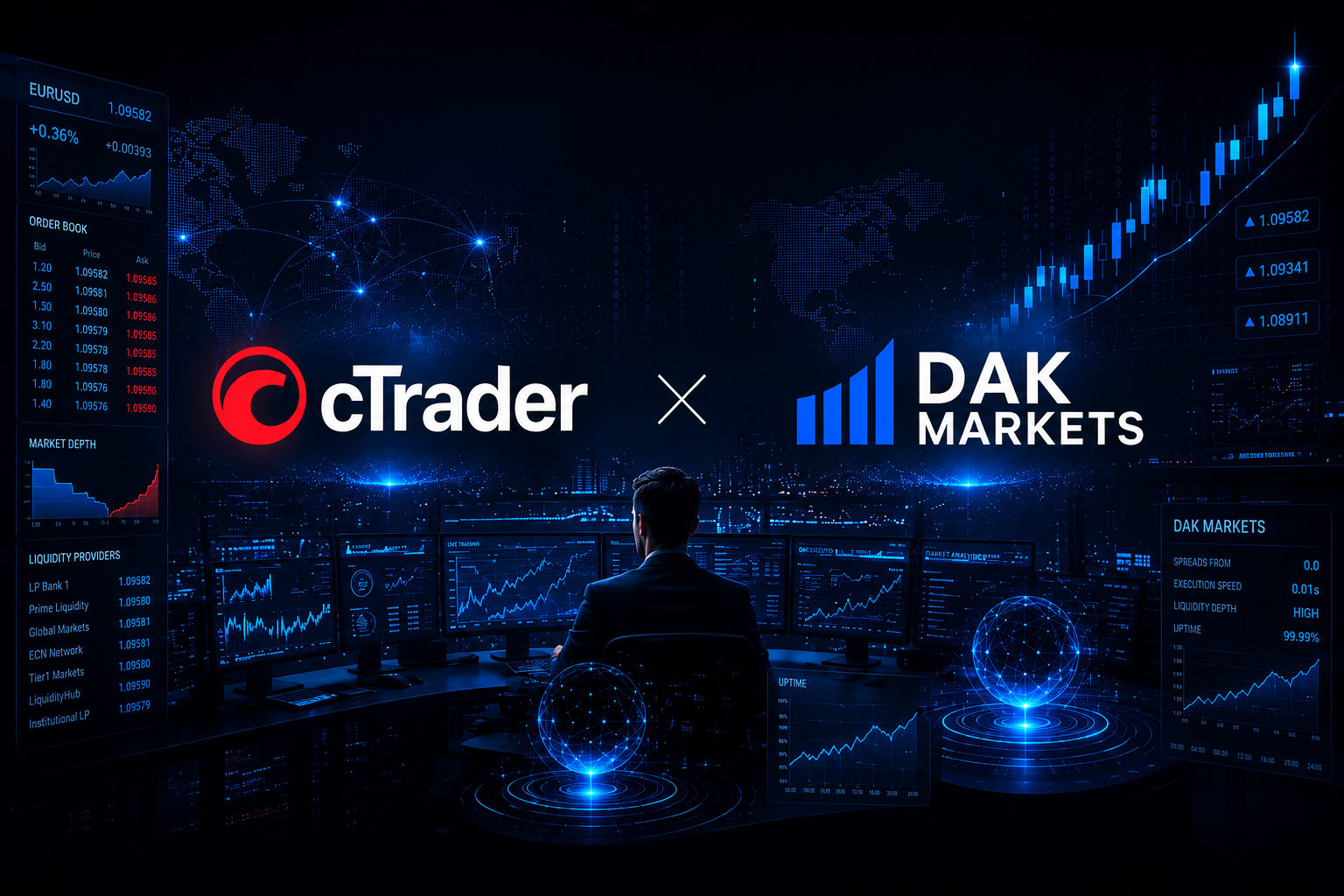 DAK Markets backs professional traders through its partnership with cTrader