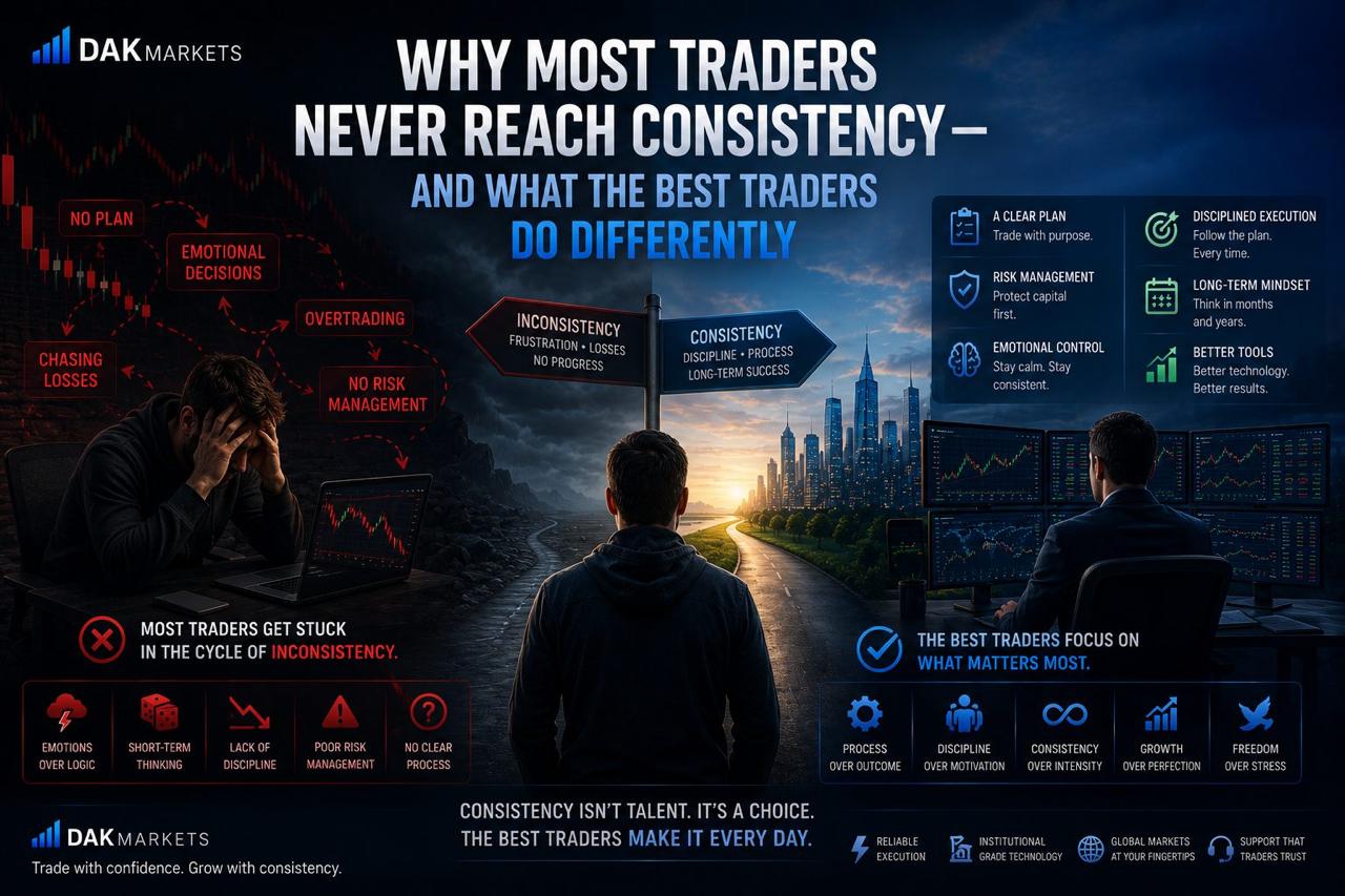 Why Most Traders Never Reach Consistency — And What the Best Traders Do Differently